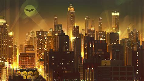 gotham city wallpaper 4k